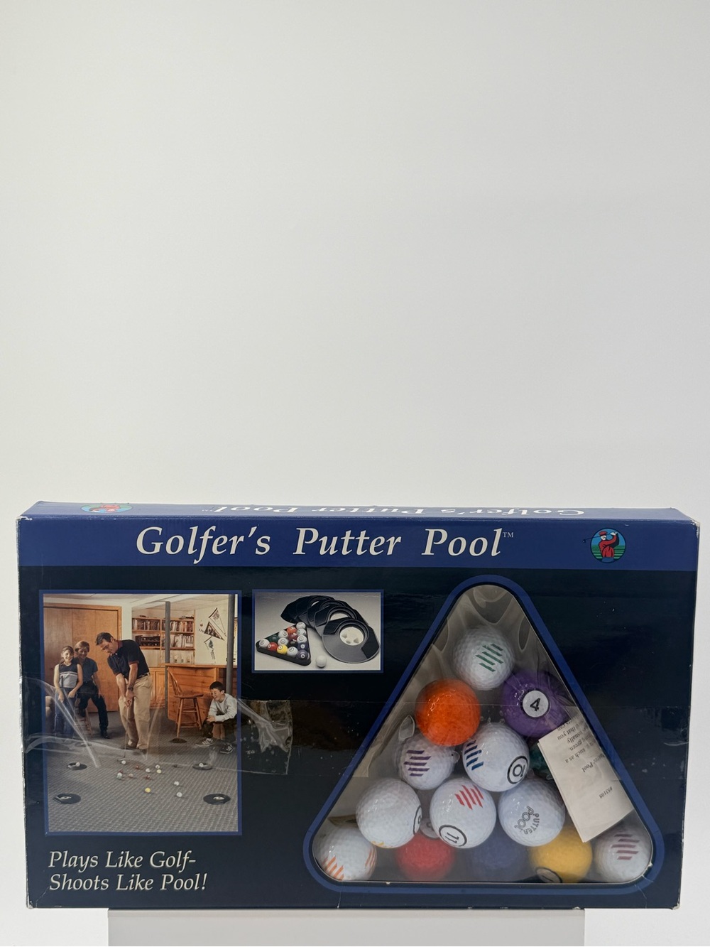 Indoor Golf & Pool Game Set - Blue